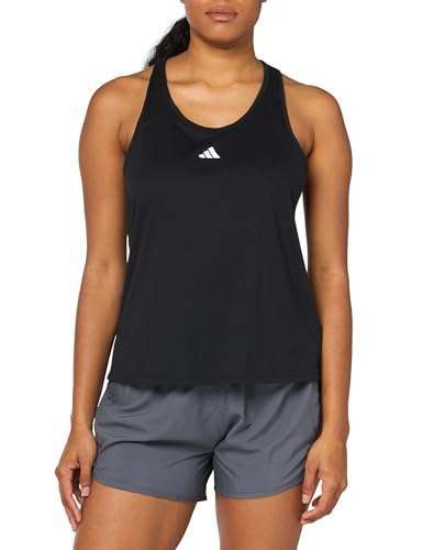 adidas Women's Training Essentials Minimal Branding Racerback, Black