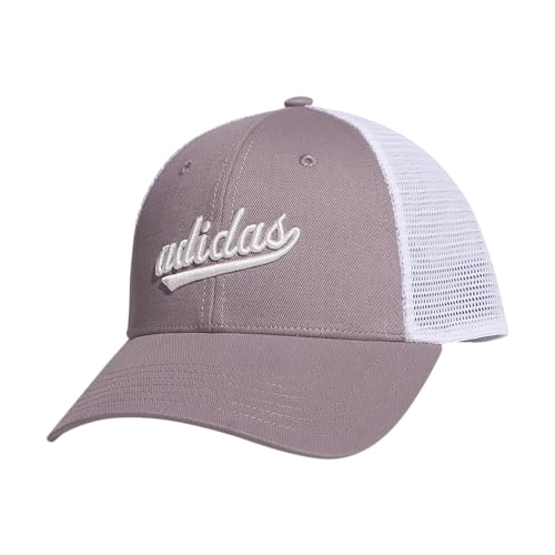 adidas Women's Mesh Back Snapback Cap Adjustable Fit Trucker Hat