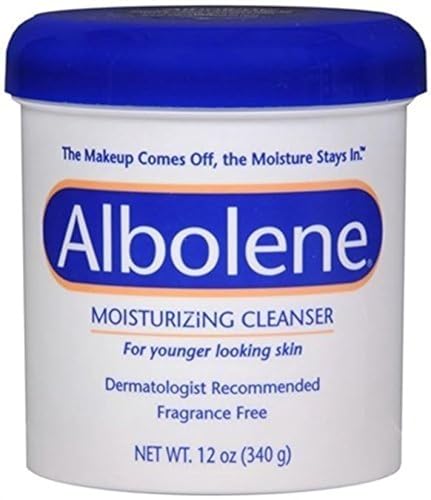 Albolene Moisturizing Cleanser Fragrance Free 12 oz Pack of