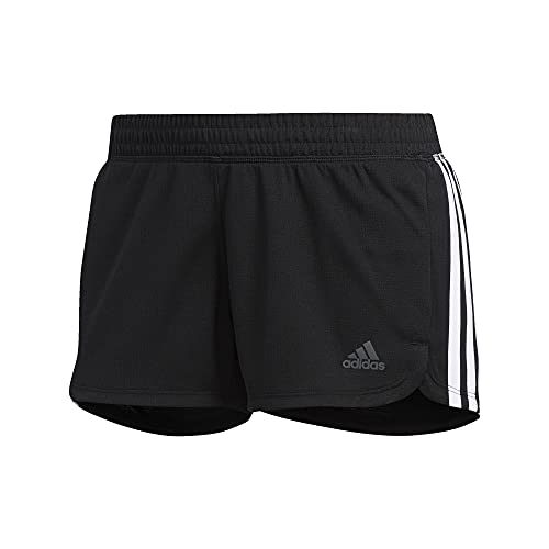 adidas Women's Pacer 3-Stripes Knit Shorts