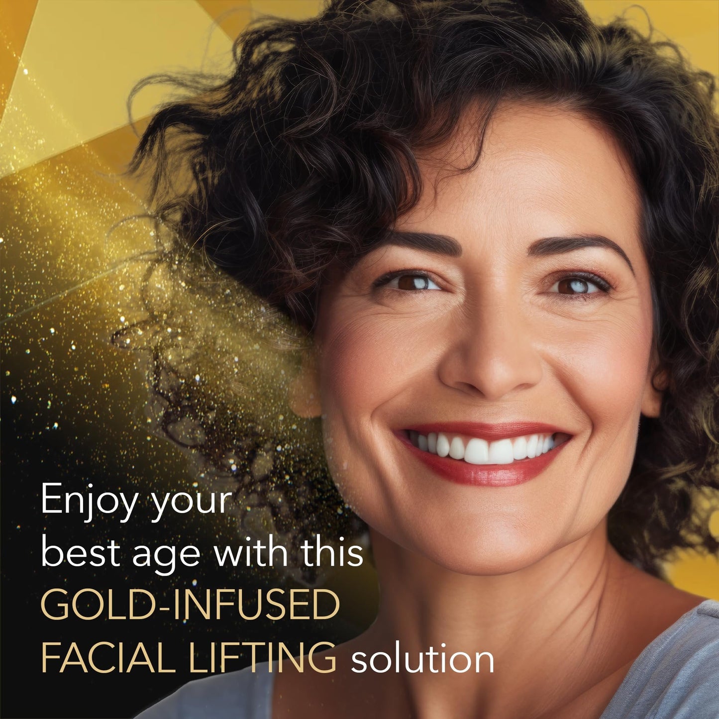 Cicatricure Gold Lift Dual Contour Eye and Lip Wrinkle Cream, Anti Aging Skin Care to Reduce Dark Circles, Puffiness & Expression Lines