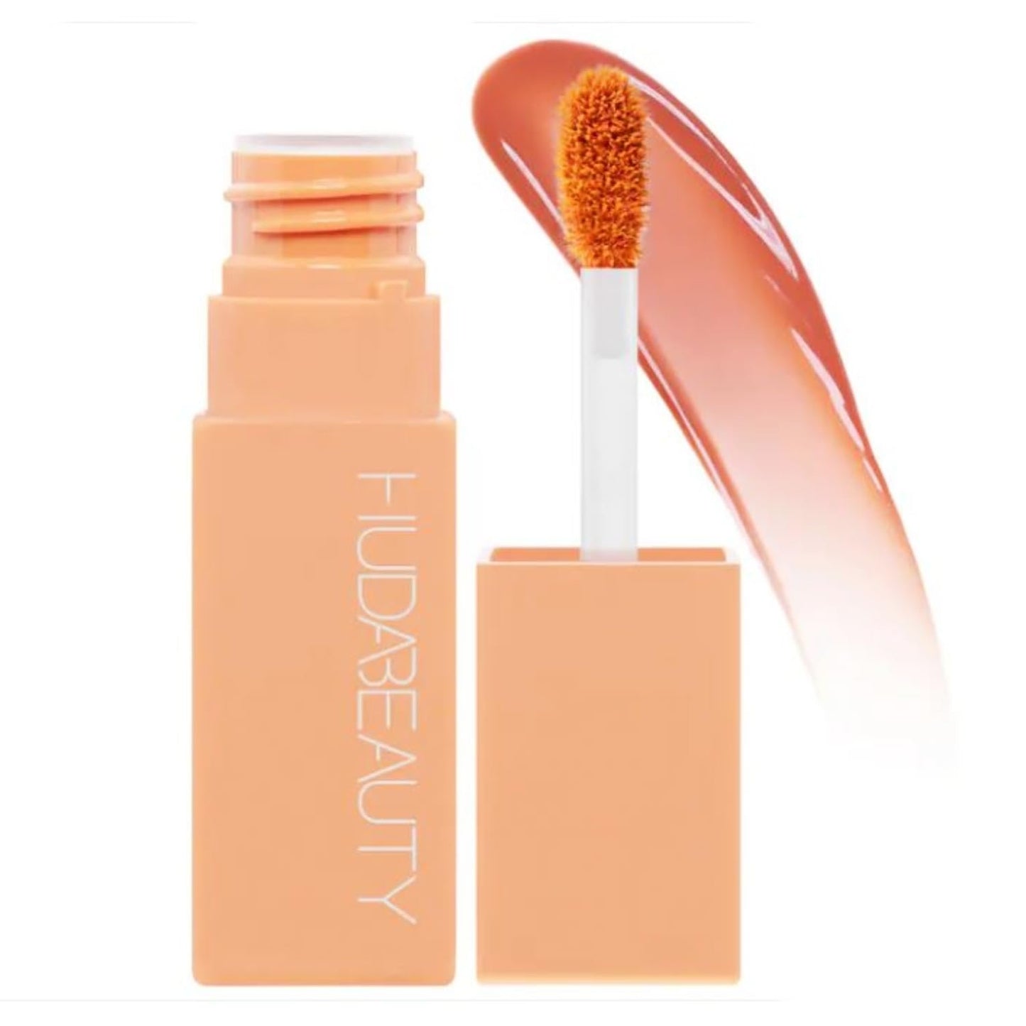 Huda Lip Blush Creamy Lip & Cheek Stain - Peachy Kiss (Sheer Peach) - 0.20 oz / 6 mL