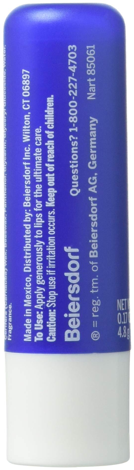 Nivea Moisture Lip Care 0.17 OZ (Pack of 3)