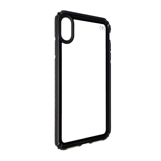 Speck Products Presidio V-Grip iPhone Xs Max Case, Clear/Black
