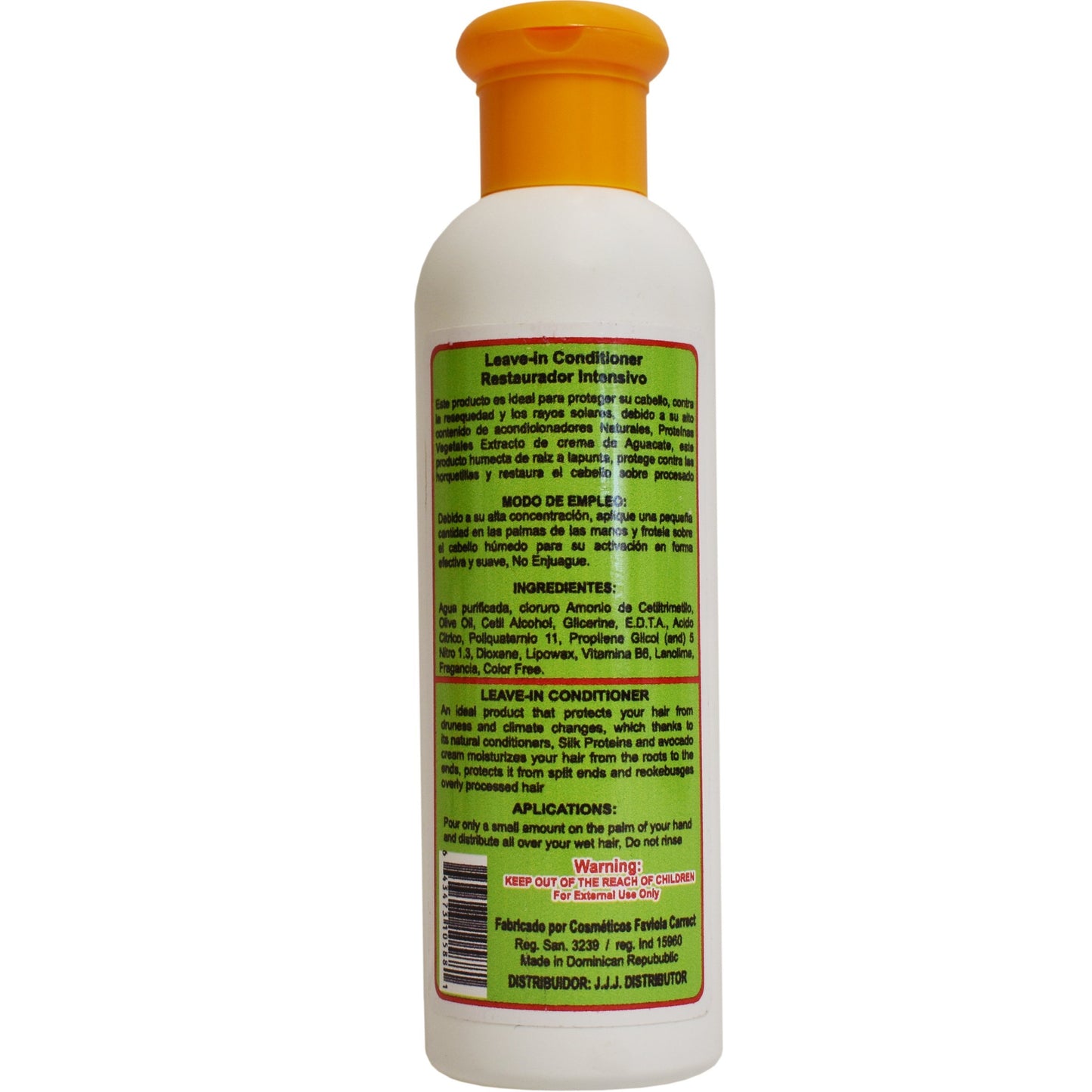 Una Bomba con Crema de Aguacate (Avocado Cream) Leave in 8oz