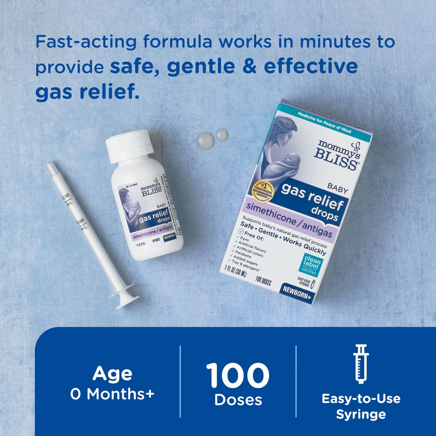 Mommy's Bliss Gas Relief Drops Bottle