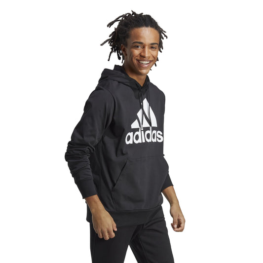 adidas Men's Essentials Logo Hoodie Legacy