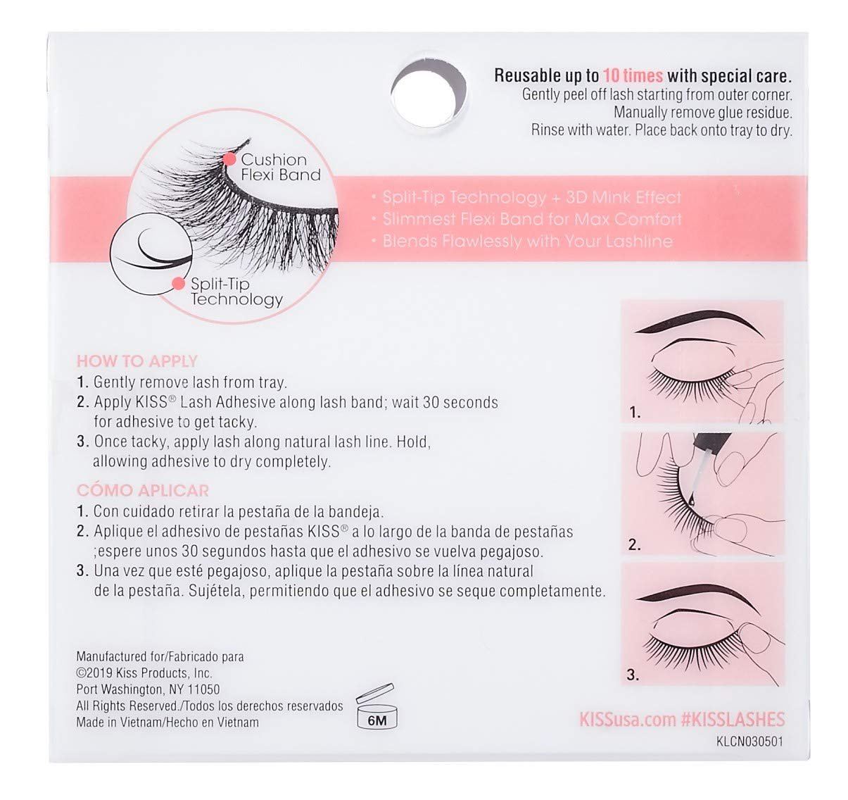 Kiss Lash Couture Naked Drama Chiffon (Pack of 2)