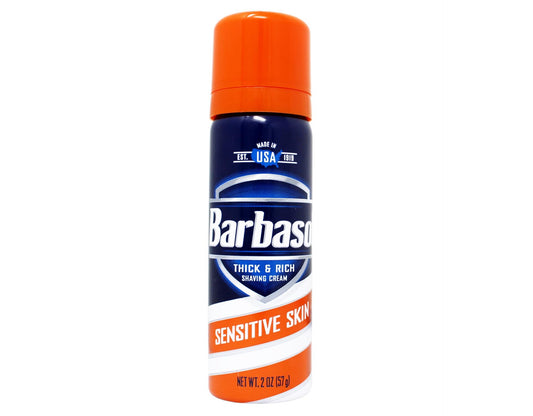 Barbasol Shaving Cream Sensitive Skin (Pack of 2)