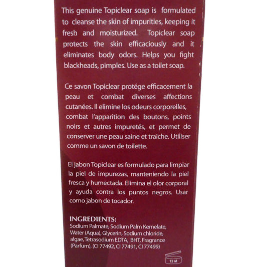 Topiclear Paris Exfoliating Soap
