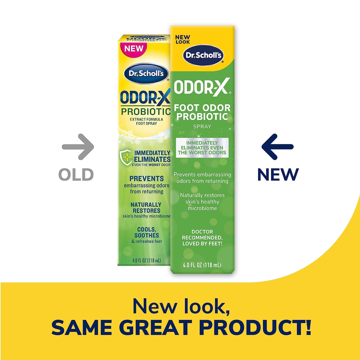 Dr. Scholl's Probiotic Foot Spray 4oz
