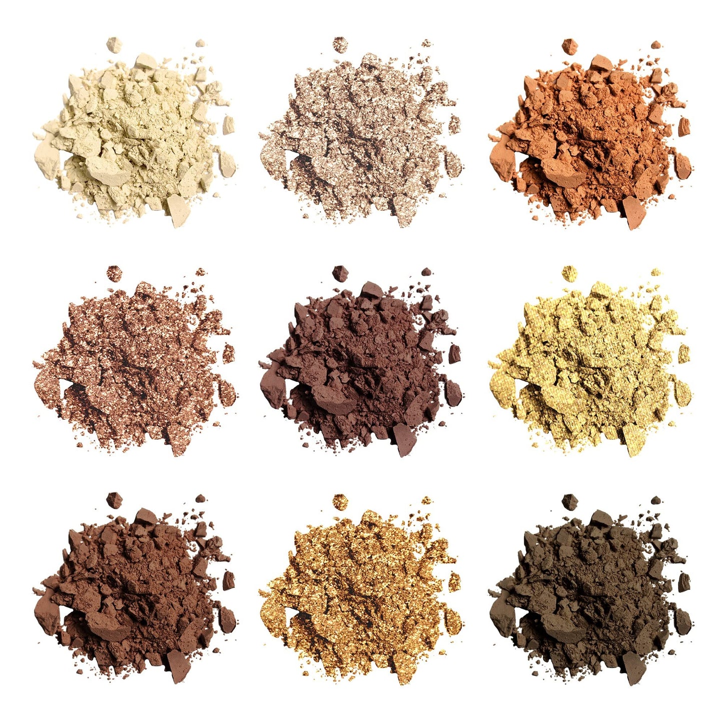 The Crème Shop | LINE FRIENDS - BROWN’S WARM & TOASTY Eyeshadow Palette | 9 Golden Multi-Finish Shades