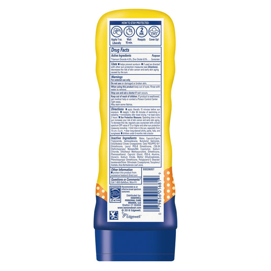 Banana Boat Kids Sport Sting-Free Tear-Free Broad Spectrum Sunscreen Lotion SPF