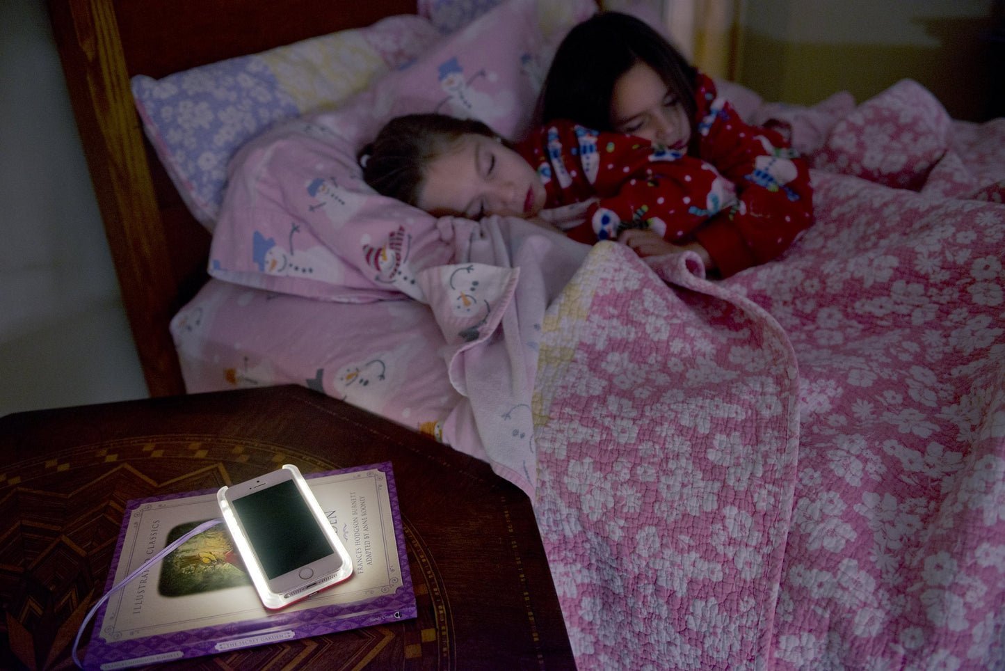 LuMee Two Cell Phone Case for iPhone 8 Plus (also fits iPhone 7 Plus), Illuminated LED, The Original and Authentic Celebrity Endorsed Light Up Case