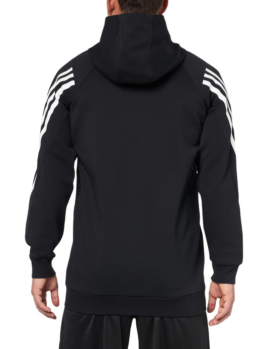 adidas Men's Future Icon 3 Stripes Full-Zip Hoodie