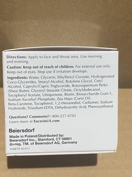 Eucerin Q10 Anti-Wrinkle Sensitive Skin Creme 1.7 oz (48 g)