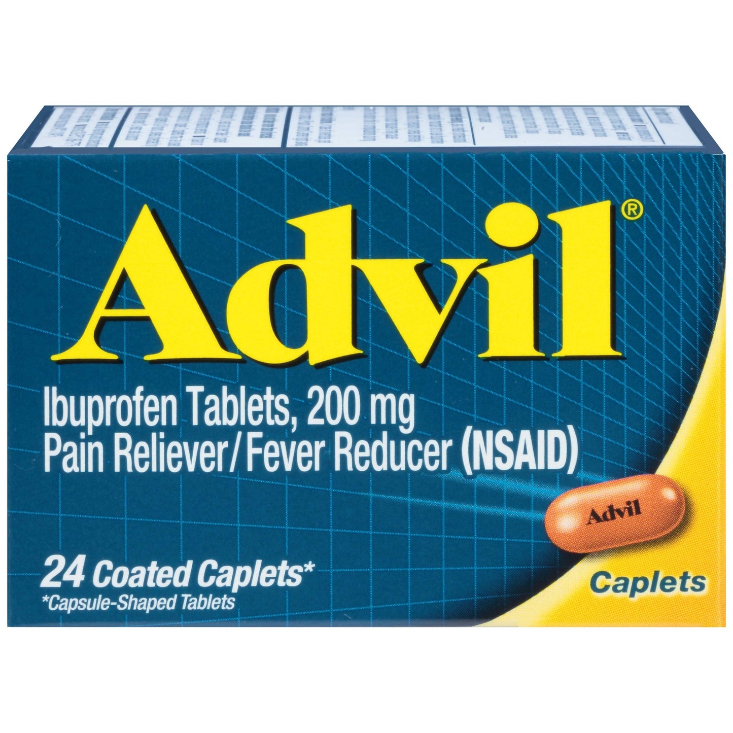 Advil Caplets 200 Mg