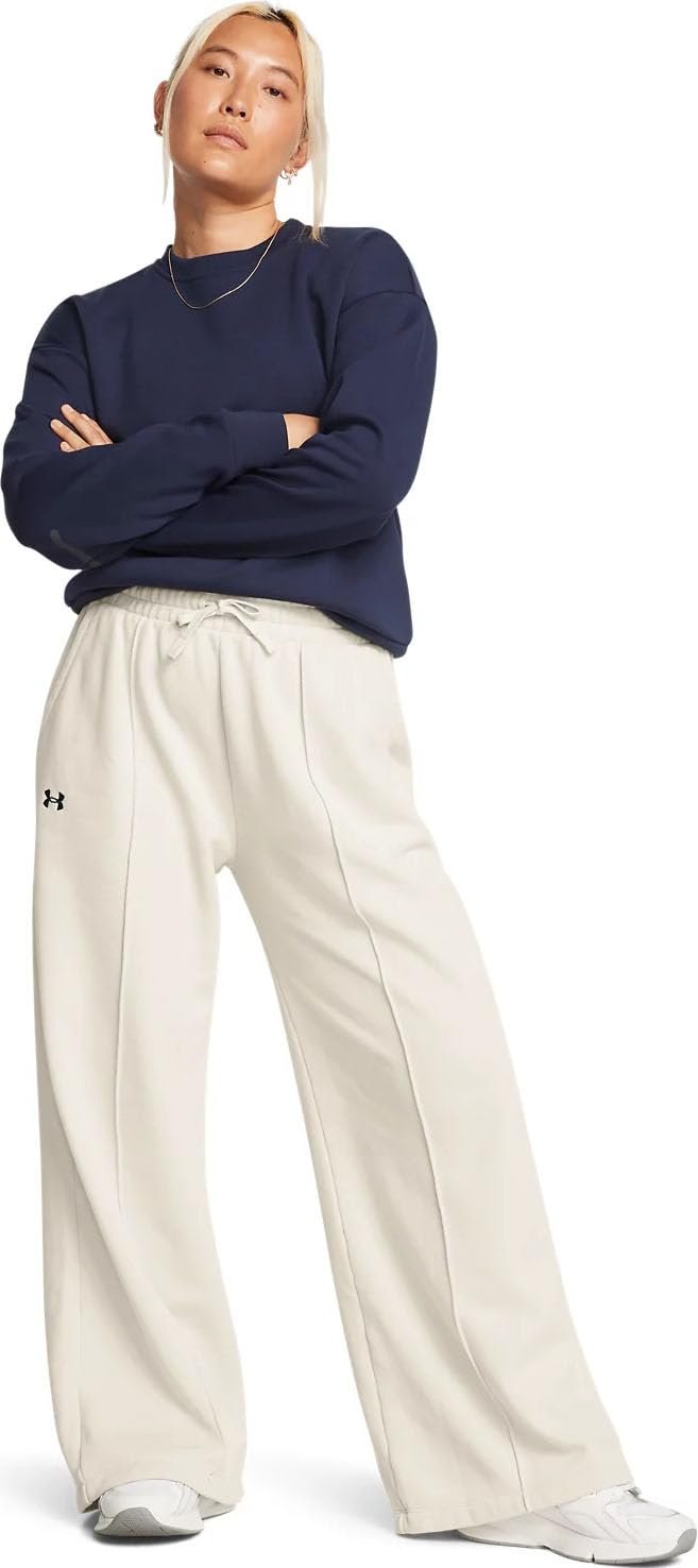 Under Armour 1386516-110-XL Rival Fleece Txtr Pant Summit White XL