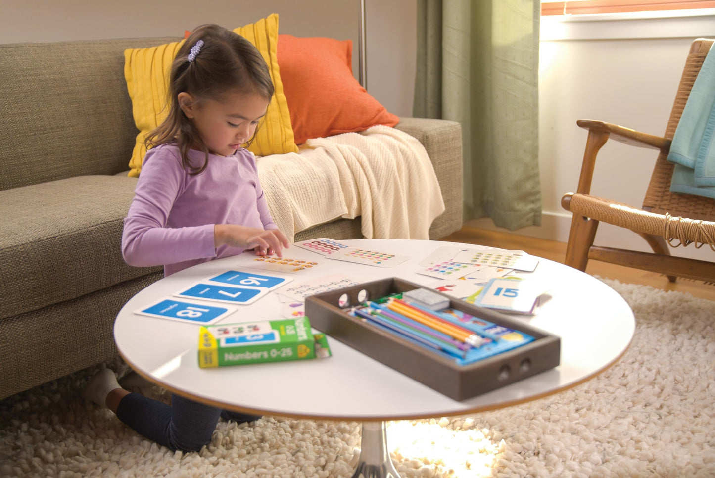 School Zone Numbers 0-25 Flash Cards: Toddler, Preschool, Kindergarten, Learn Math, Addition, Subtraction, Numerical Order, Counting, Problem Solving, Ages 4+, Packaging May Vary