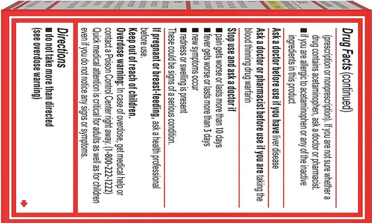 Tylenol Extra Strength Rapid Release Gelcaps - 24 ct, Pack of 2