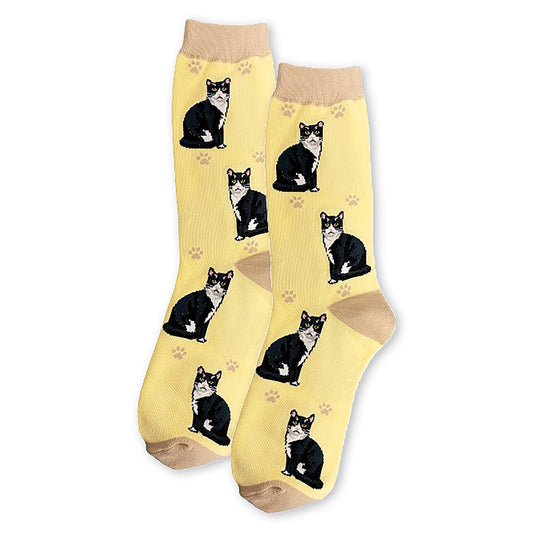 E&S Imports Pet Lover Socks - All Season - One Size Fits Most - for Women and Men – Cat and Dog Gifts