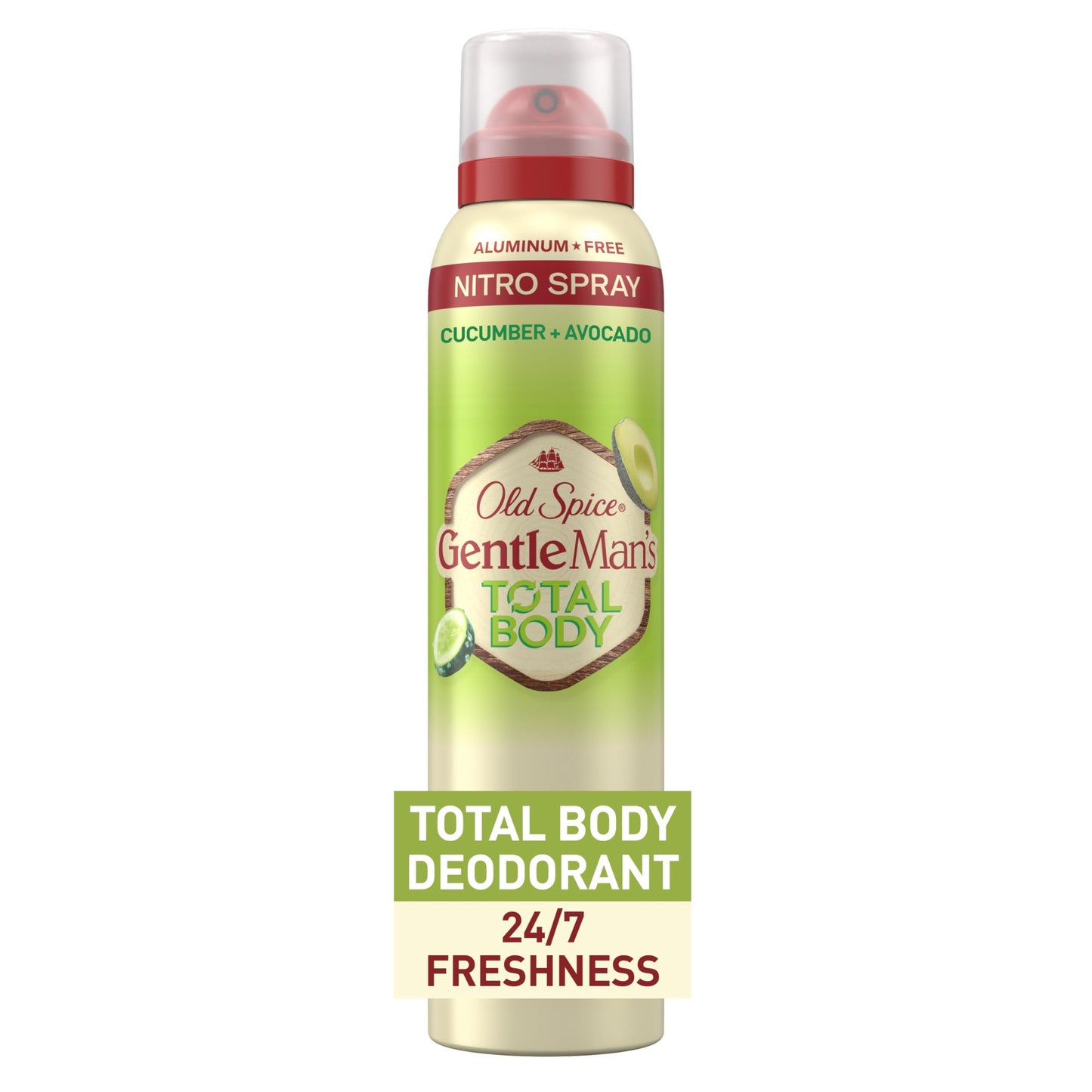 Old Spice Total Body Deodorant Men, Vanilla + Shea, Aluminum Free Deodorant Spray for 24/7 Freshness // Dermatologist Tested Whole Body Deodorant, 3.5 oz