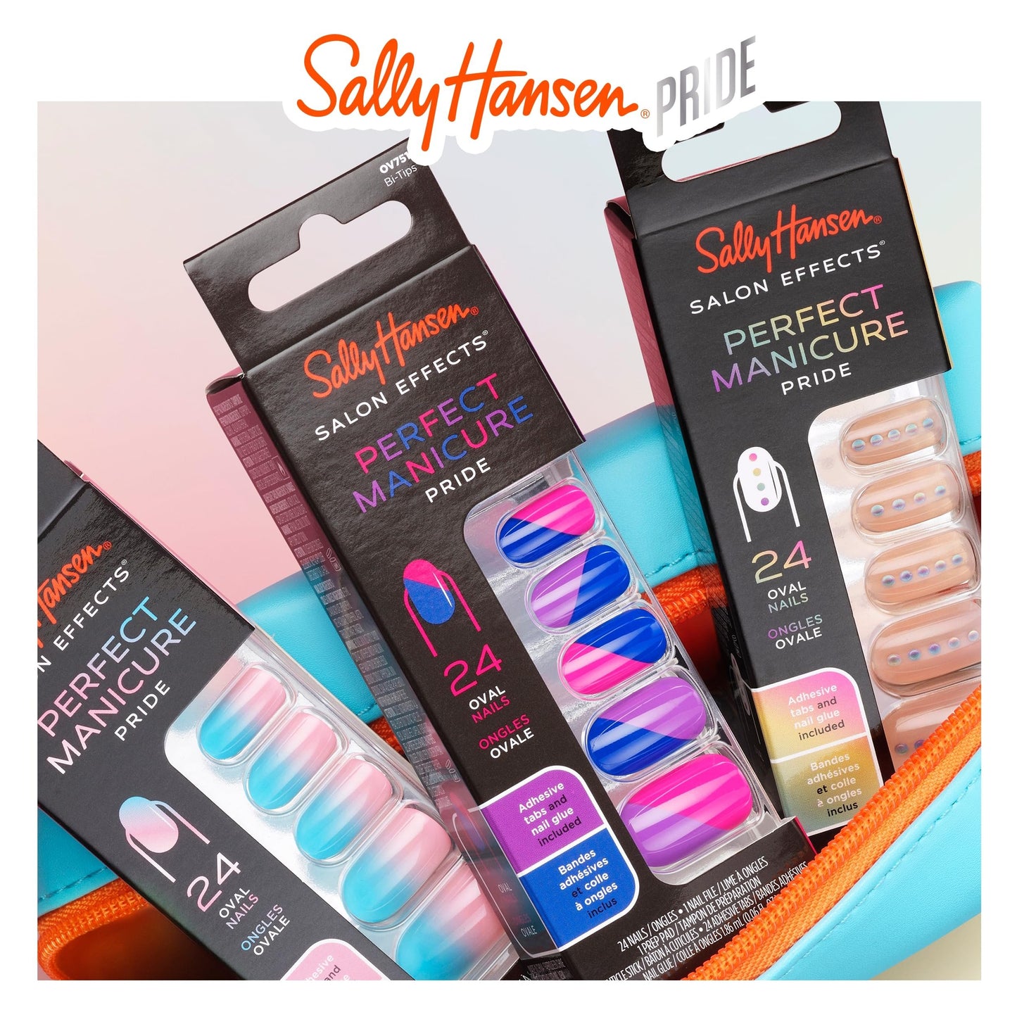 Sally Hansen Salon Effects Perfect Manicure Pride - Bi-Tips