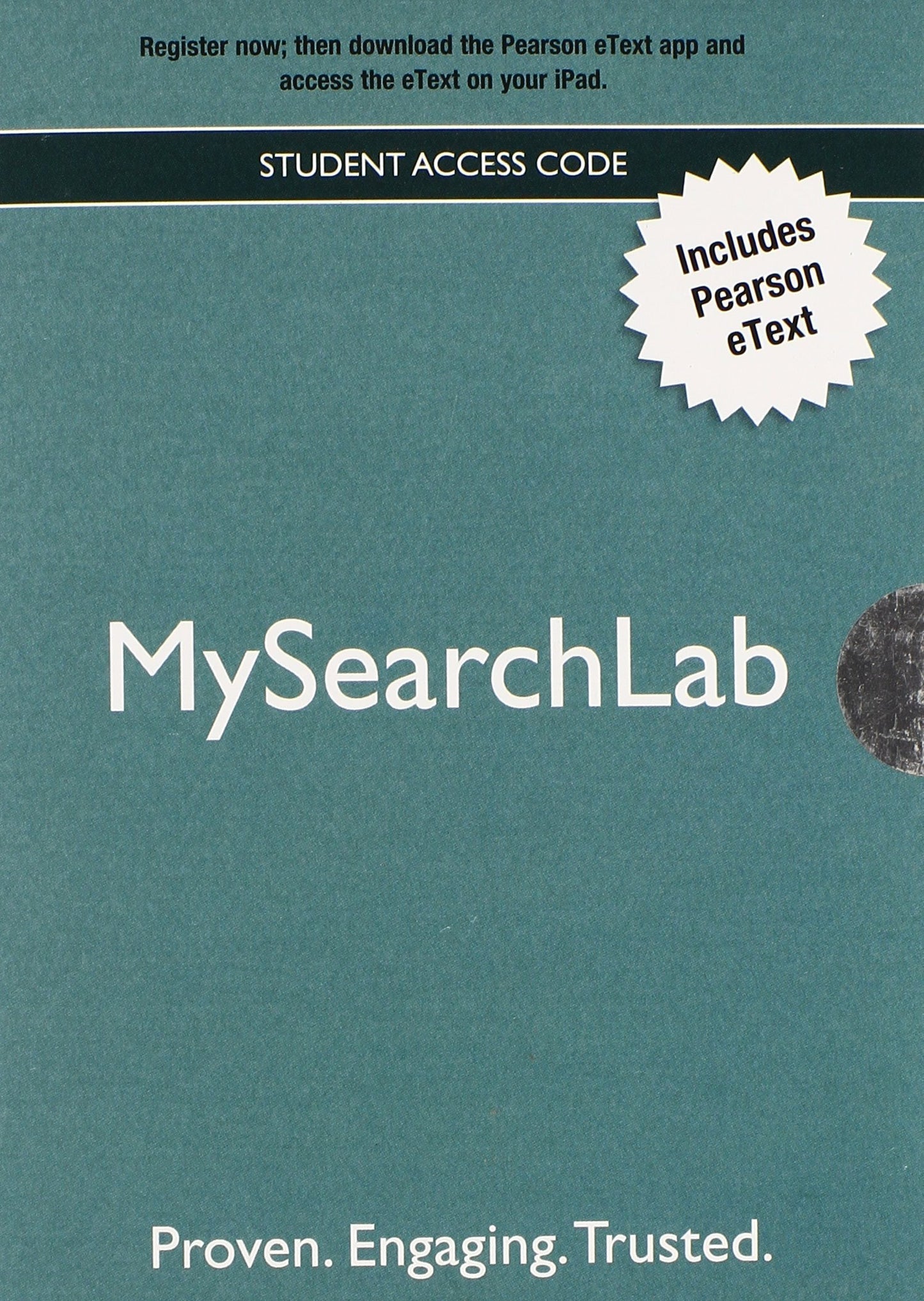 MyLab Search with Pearson eText -- Valuepack Access Card