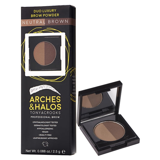 Arches & Halos Duo Luxury Brow Powder