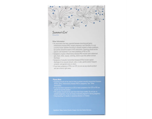 Summer's Eve Extra Cleansing Vinegar & Water Douche 2 Ct