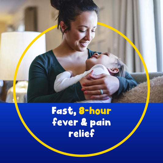 Advil Junior Strength Chewable Ibuprofen Pain Reliever and Fever Reducer, Children's Ibuprofen for Pain Relief, Grape - 24 Tablets