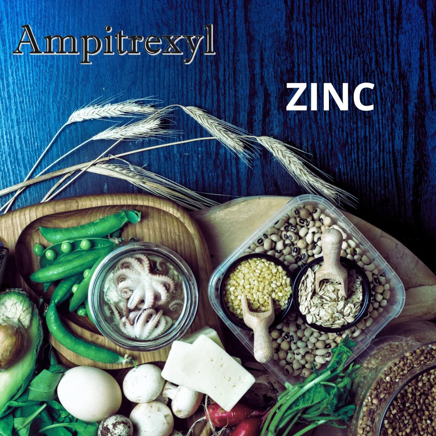 Ampitrexyl, Formula 100% Natural, Helps You Support Your Immune System, Antioxidant, 30 Capsules, 500 mg, Box