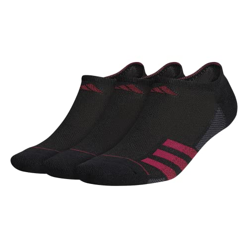 adidas Men's Superlite Stripe 3 No Show Socks (3-Pair)