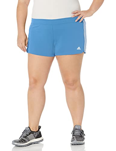 adidas Women's Pacer 3-Stripes Knit Shorts