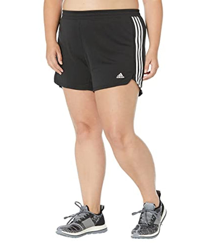adidas Women's Pacer 3-Stripes Knit Shorts