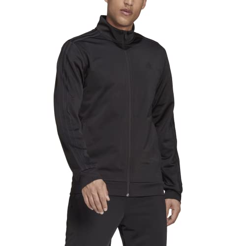 adidas Men's Essentials Warm-Up 3-Stripes Track Top