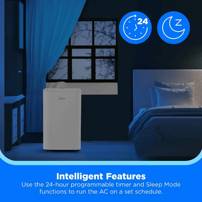 Midea Smart Inverter 10,000 BTU DOE Portable Air Conditioner