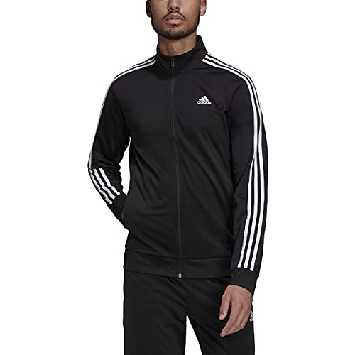 adidas Men's Essentials Warm-Up 3-Stripes Track Top