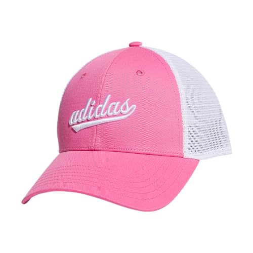 adidas Women's Mesh Back Snapback Cap Adjustable Fit Trucker Hat