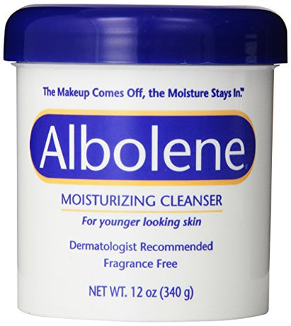 Albolene Moisturizing Cleanser Fragrance Free 12 oz Pack of