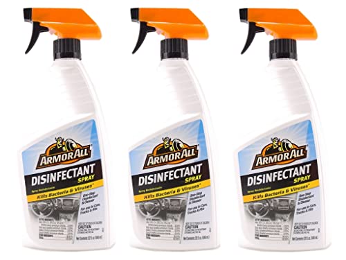 Armor All Disinfectant Spray, Sanitizing and Cleaning Spray for Disinfecting and Deodorizing, Trigger Spray, 32 fl. oz. 3 Packs
