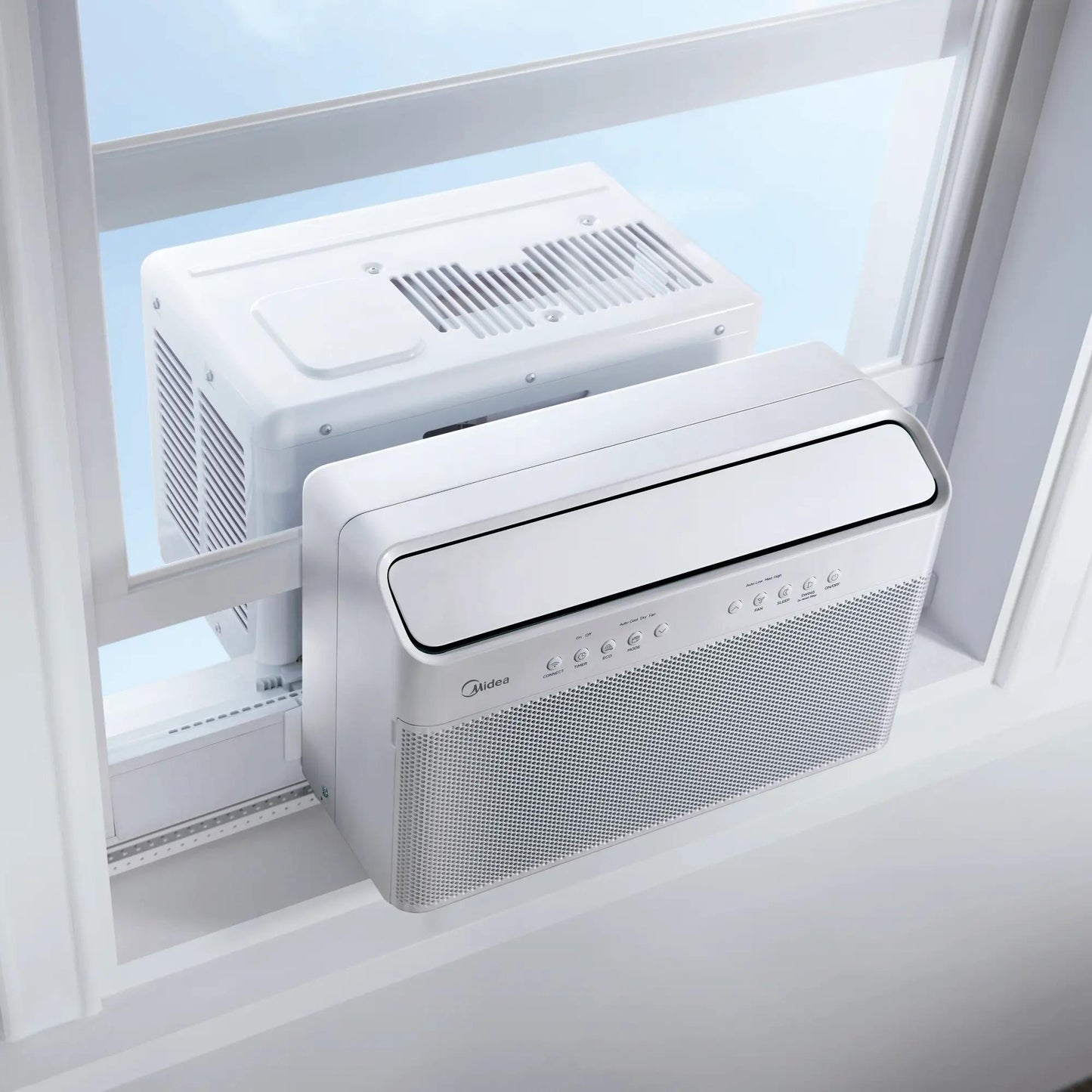 Midea 10,000 BTU DOE U-Shaped Smart Window Air Conditioner
