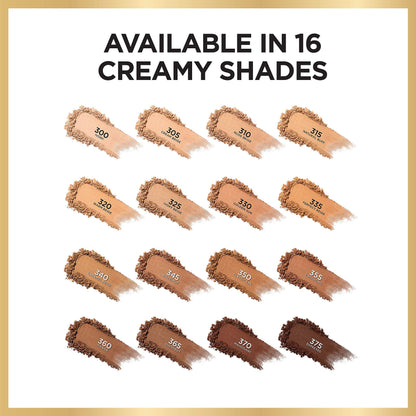 L'Oreal Paris Age Perfect Creamy Powder Foundation Compact With a Ceramide Anti-Oxidant Complex and Minerals Available in 16 Creamy Shades, 0.31 oz.