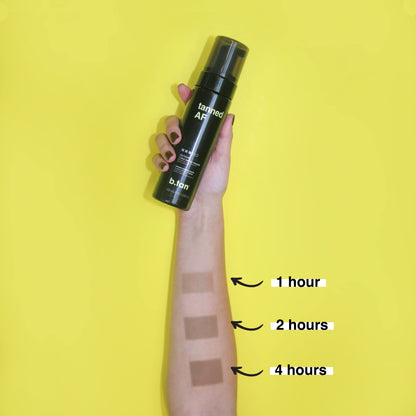 b.tan Self Tanner Singles | Fast, 1 Hour Sunless Tanner Mousse, No Fake Tan Smell, No Added Nasties, Vegan & Cruelty Free