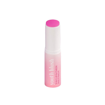 The Crème Shop YOUTH BLUSH 2-In-1 Lip & Cheek Multi-Balm - Made in Korea - Pink Lip and Cheek Stick