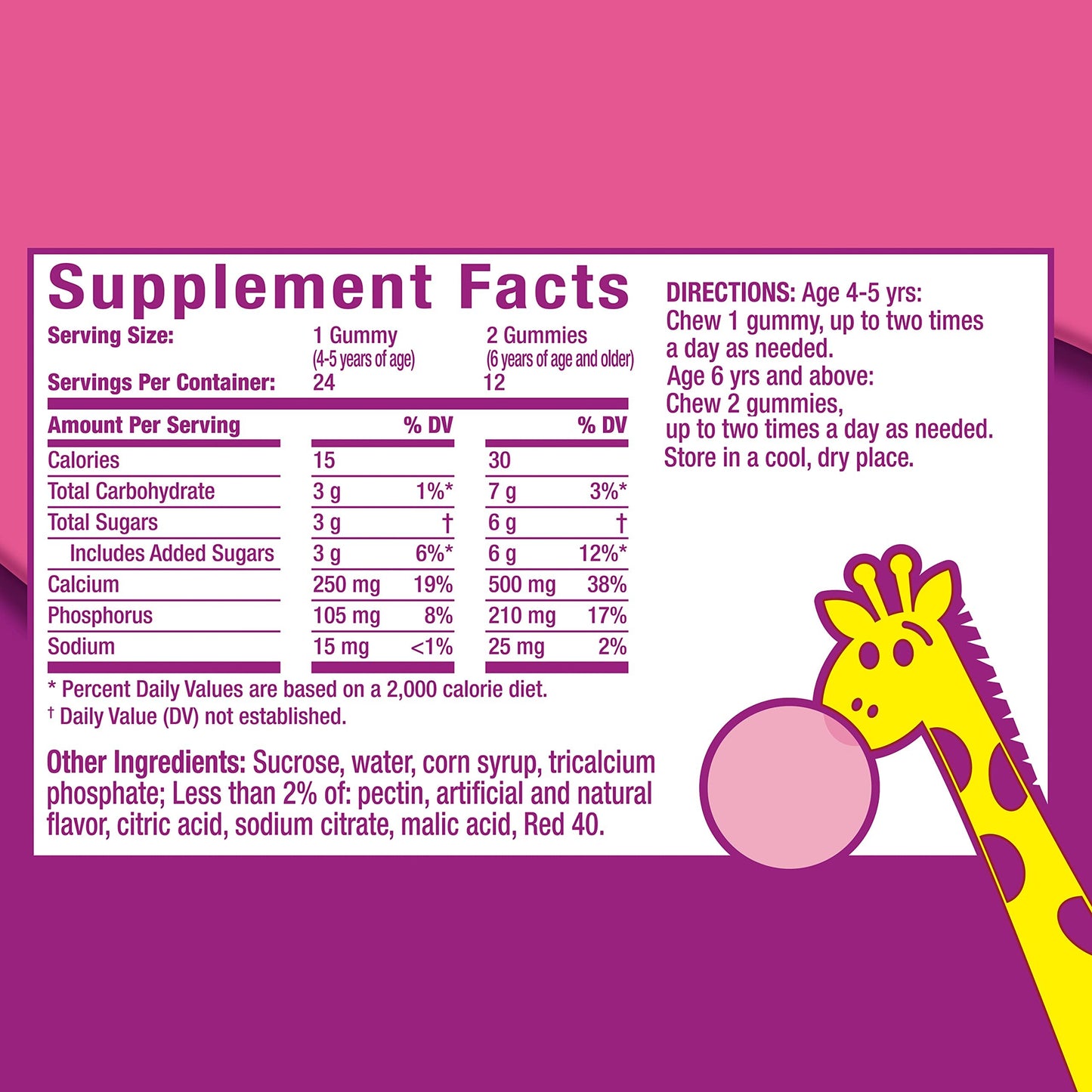 Pepto Kids Gummies, Helps Relieve Occasional Upset Stomach, Acid Indigestion, Sour Stomach and Heartburn, 72 Total (3 Packs of 24)