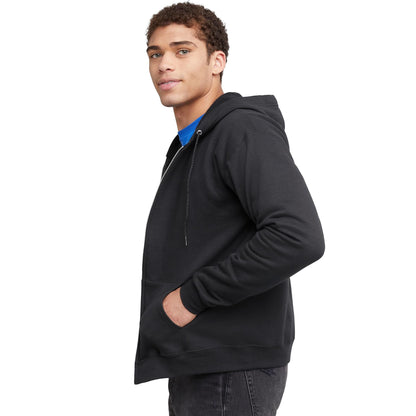 Hanes, Ecosmart Fleece Full-zip Hoodie for Men, Hooded Sweatshirt