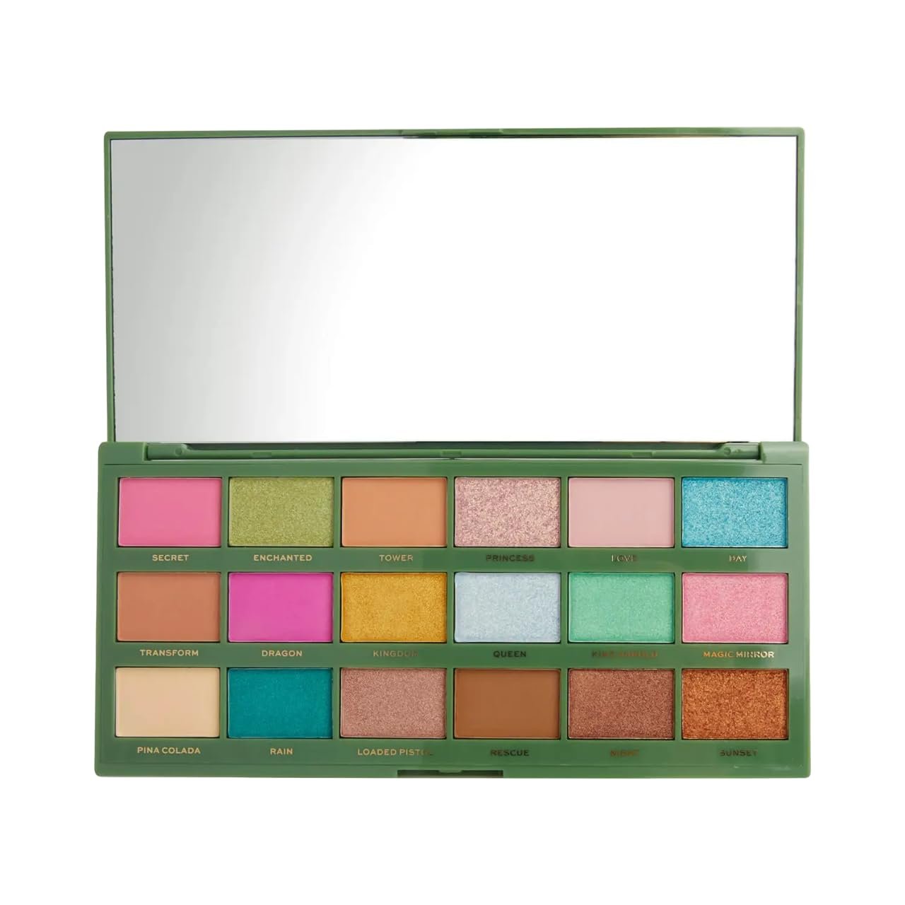 Shrek x I Heart Revolution By Night One Way By Day Another Shadow Palette