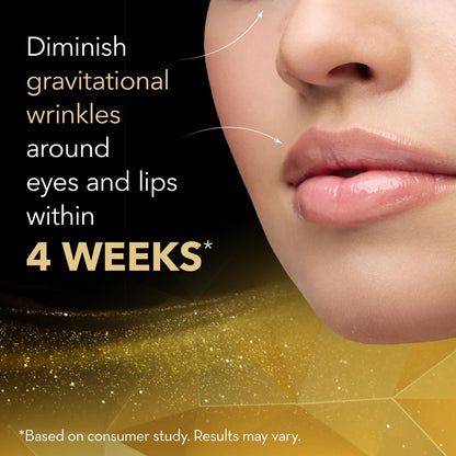 Cicatricure Gold Lift Dual Contour Eye and Lip Wrinkle Cream, Anti Aging Skin Care to Reduce Dark Circles, Puffiness & Expression Lines