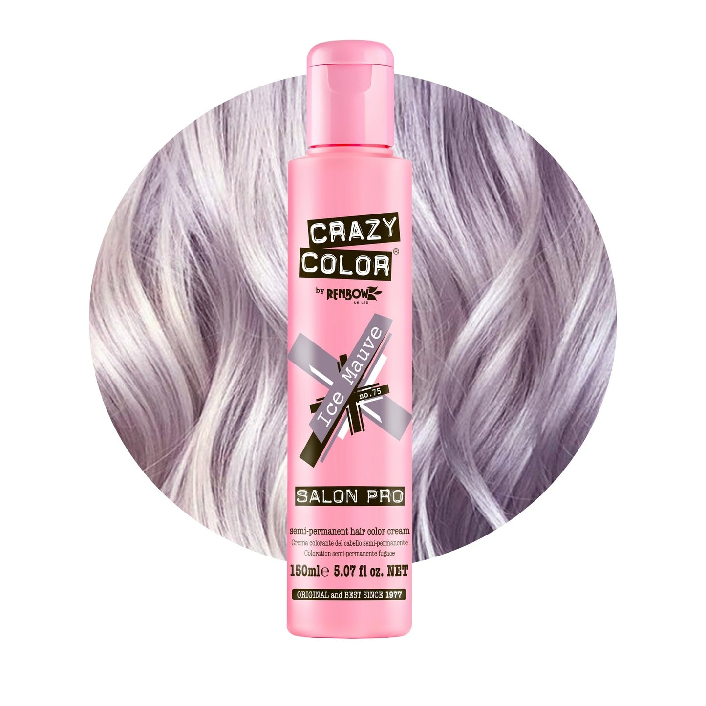 Crazy Color Peppermint Semi-Permanent Conditioning Hair Dye (150ml)